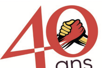 Le logo des 40 ans du Comité de solidarité